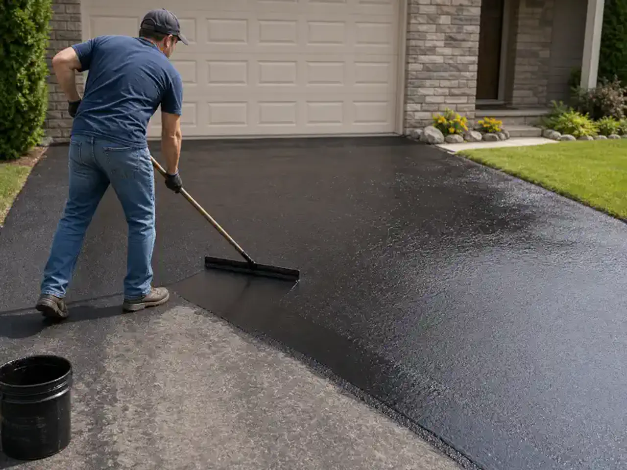 Driveway Sealer Types: Coal Tar vs Asphalt Emulsion vs Acrylic vs Latex