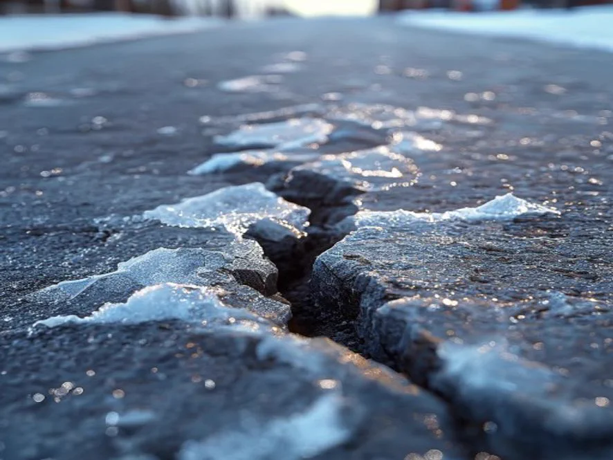 Freeze-Thaw Damage on Asphalt: How Winter Cracks Form