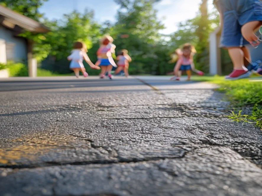 How Long Before Kids Can Play on a New Asphalt Driveway?