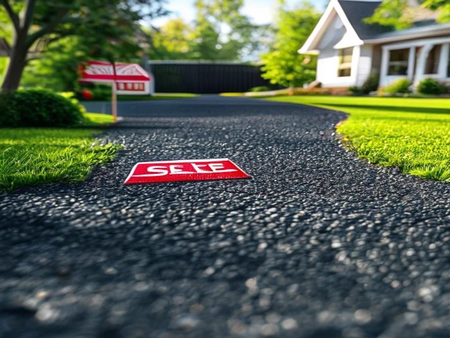 Selling Your House: Repair or Replace the Asphalt Driveway?